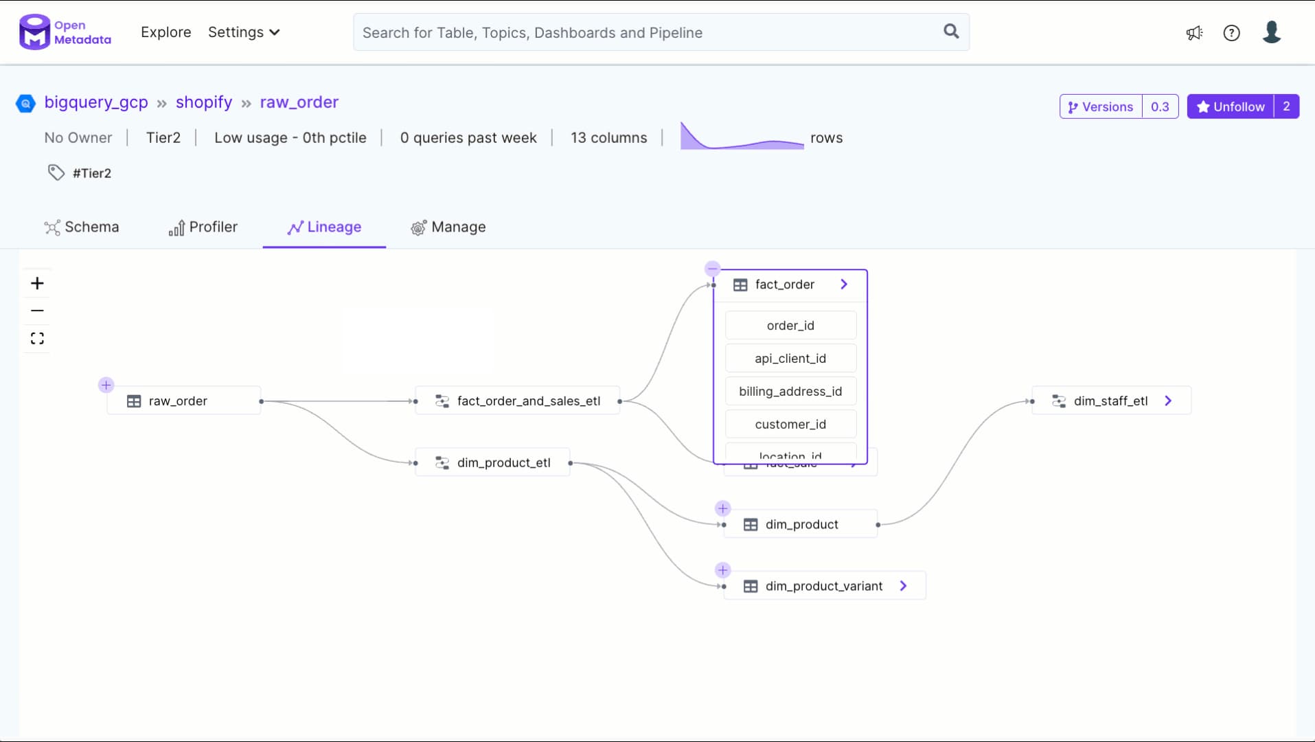 Open Metadata screenshot